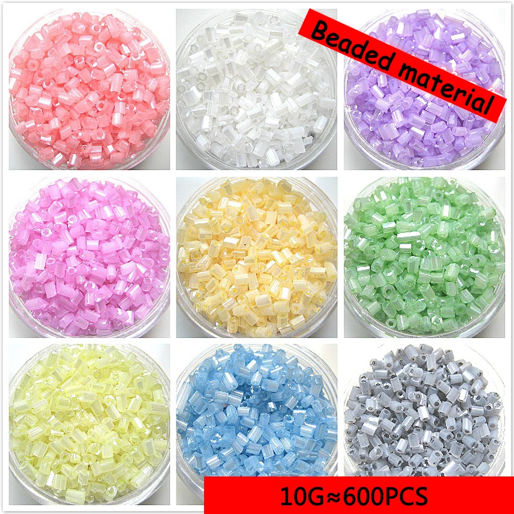 

600 pcs (about 10g) Multi Colors 2 mm Czech Crystal Seed Spacer Beads Tube for Jewelry DIY Accessories Wholesale Loose Beads