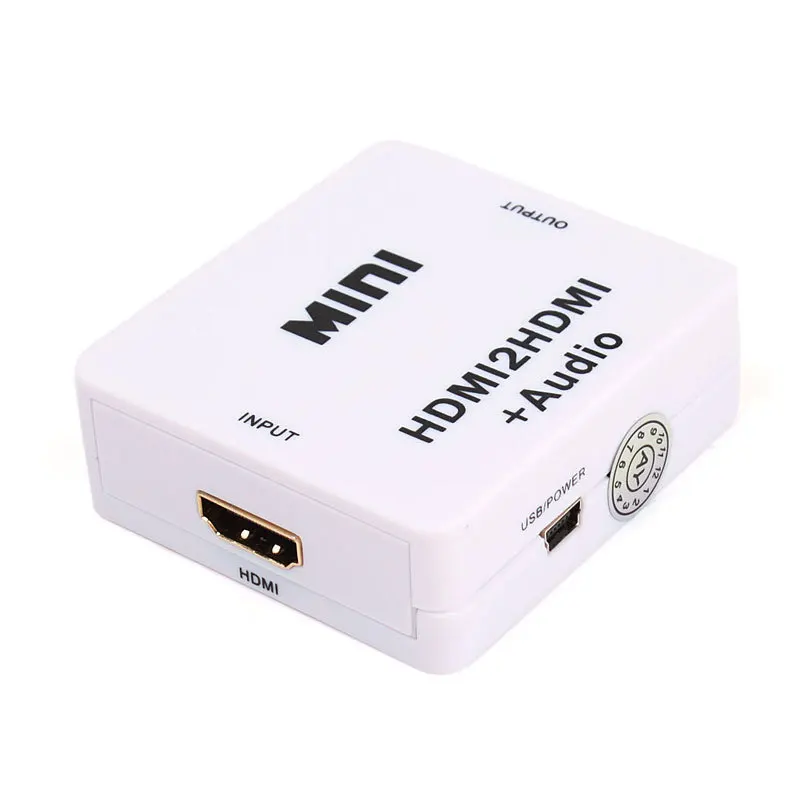 

3.5mm 1080p HDMI Audio Extractor Splitter HDMI 1.4 Digital to Analog Out Audio #70165