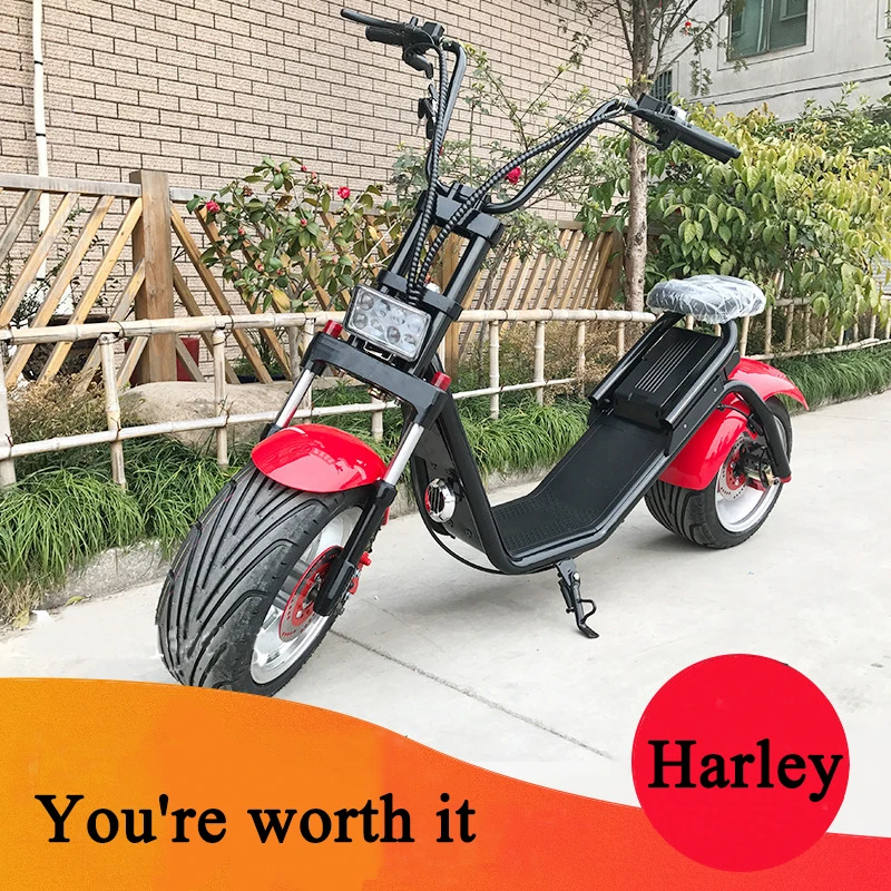 Excellent Citycoco Electric Scooter Bicycle Adult Two-wheeled One People Super Newest Reliable Quality from Factory Direct Sale 1