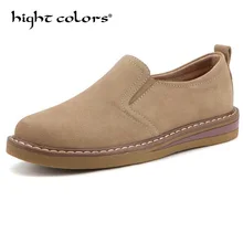 Новинка года; женская обувь на плоской подошве из натуральной кожи; женские лоферы без застежки; женская повседневная обувь из мягкой коровьей кожи на плоской подошве; большие размеры 35-40