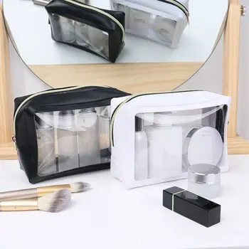 

Waterproof Transparent Cosmetic Cute Bags Storage Pouch Makeup Case Toiletry Bag