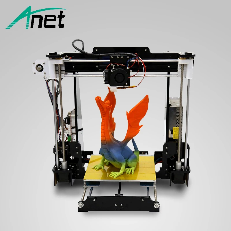 

Anet DIY Printer A8 3D Printer Prusa i3 High Precision Easy Assemble Alumnium Hotbed 2004LCD Screen 8GB SD Card Send From Moscow