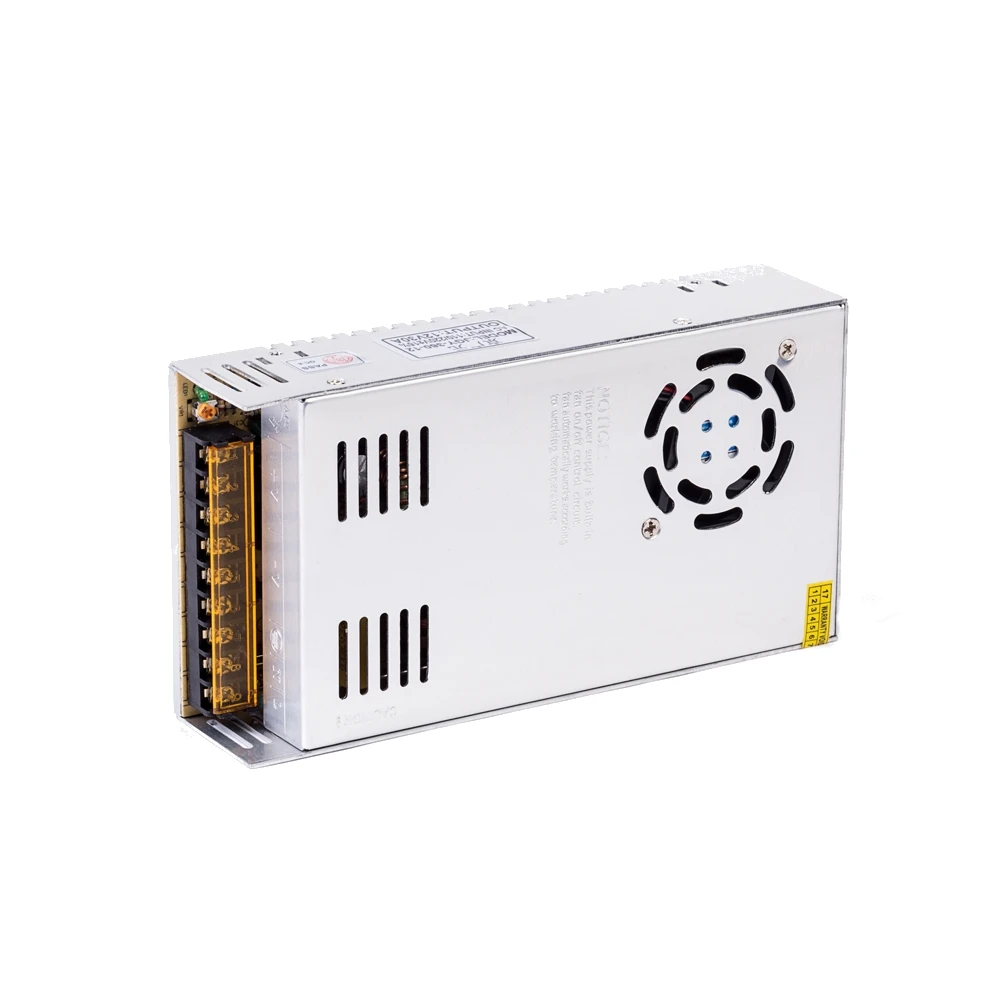 

12V 30A 360W Lighting Transformer Switching Power Supply With LED & Dual Input For 3D Printer New