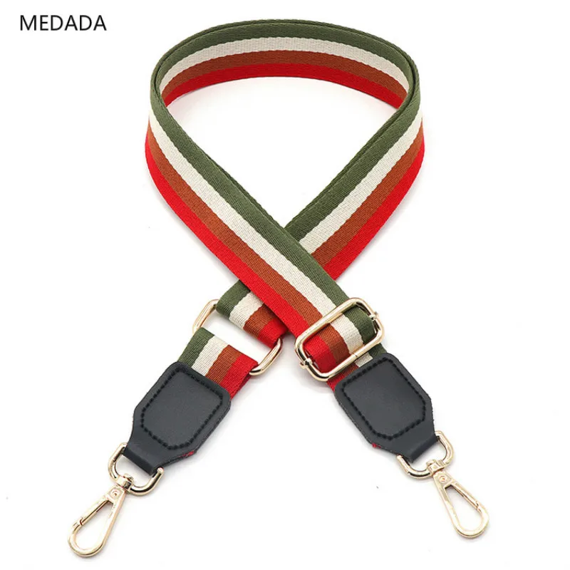 

MEDADA New Baitao Weaving Belt 2019 3.8cm Wide Band Slant Back Bandwidth Shoulder Strap Fittings Women's Bag Replacement Belt