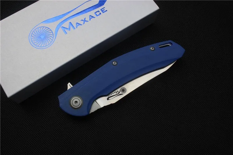 Складной нож Maxace Wind Flipper, лезвие: S35VN, Ручка: G10, тактические карманные ножи для выживания на открытом воздухе, инструменты для повседневного использования