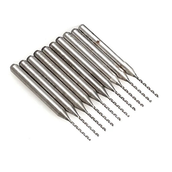 

10PCS PCB Cemented Carbide 0.8mm Drills Aiguille Hardware Processing