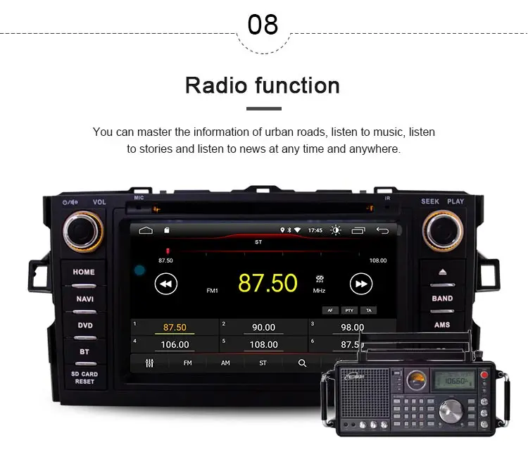 Flash Deal JDASTON Android 9.1 Car DVD Player For Toyota AURIS hatchback 2008-2012 2 Din Car Radio GPS Navigation IPS Stereo Multimedia 9 Flash Deal JDASTON Android 9.1 Car DVD Player For Toyota AURIS hatchback 2008-2012 2 Din Car Radio GPS Navigation IPS Stereo Multimedia 9