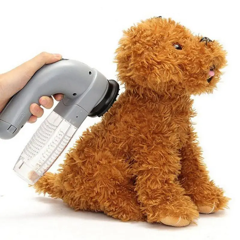 Electric Pet Cat Dog Vacuum Fur Remover Cleaner Hair Remover comb Puppy