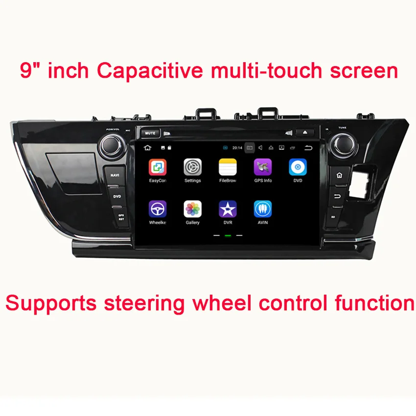 Best YESSUN For Toyota Corolla 2014~2015 Android Car Navigation GPS HD Screen Audio Video Radio Stereo Multimedia Player. 1