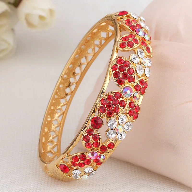 

Bangles Bangle Cloisonne Bracelet Han Edition Hollow Out Gold-plated Alloy Jewelry Fashion Ethical Wind Restoring Ancient Ways