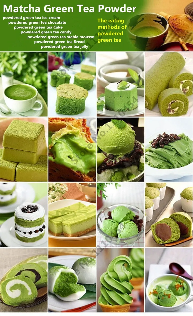  C-TS042 Sale! 80g Natural Organic Matcha Green Tea Powder slimming tea weight loss free shipping 