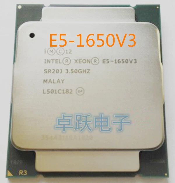 laptop cpu Original E5-1650v3 E5-1650 v3 E5 1650v3 CPU Processor Six Core 3.5GHz 22 nm 140 W scrattered pieces free shipping best processor