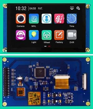 

5.0 inch 65K TFT LCD G+G Capacitive Touch Screen with PCB Board 16Bit MCU Interface 800(RGB)*480 I2C CPT Interface