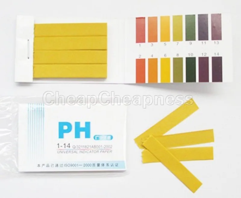 80 S ps 031N 358A 80 S ps Full Range Ph Alkaline Acid 1-14 Test Paper Water Litmus Testing Kit