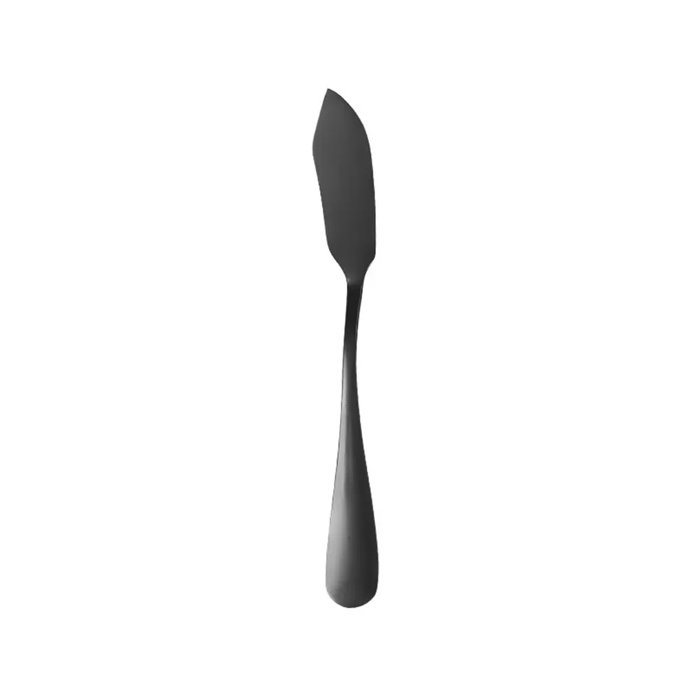 Нержавеющая сталь Золотой стейк ножи острые радужные ножи Ресторан Высокое качество Черный стейк ножи в набор посуды - Цвет: Черный