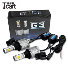 Tcart 1 set di trasporto del Nuovo Auto Ha Condotto Le Lampadine Auto LED DRL di Giorno Corsa e Jogging Luci Indicatori di direzione COB 30 w Lampade T20 WY21W Per Toyota Prius 2006-2010