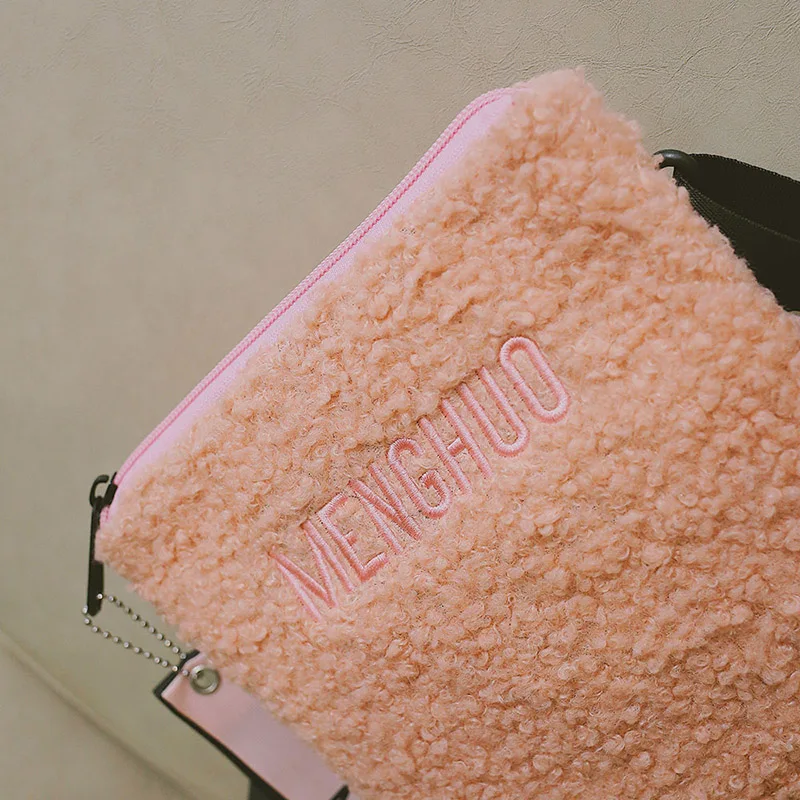 Menghuo Felt Women Bag HOT SALE 2017 Wool Women Messenger Bags Fashion Lady Crossbody Ribbon Women Shoulder Bags Drop Shipping (36)