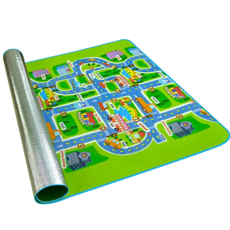 

Track Baby Game Mats Toys Moisture Children Crawling Play Speelkleed Speelmat Gym LDzieci Oyuncak for Kids Tapete De Atividades