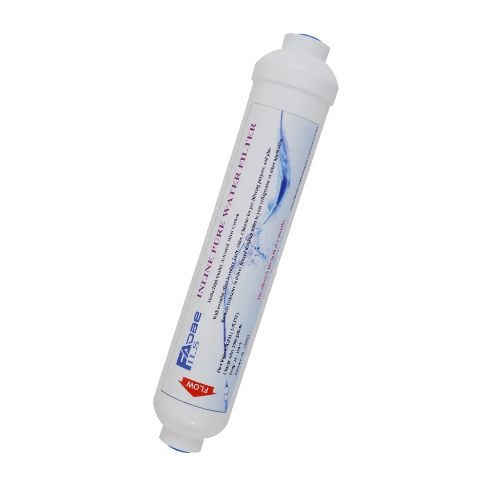 

Inline Nano-Silver Activated Carbon Filter - 1/4" FNPT