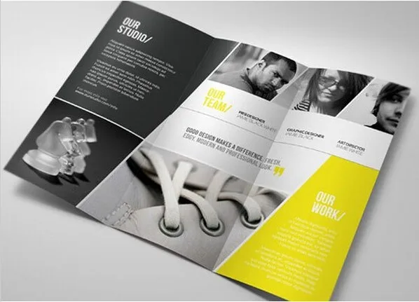 105gsm glossy art paper dl a4 a5 a6 handout paper leaflet flyer flyer or fliers