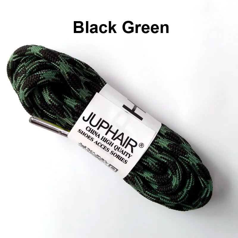 3 Pairs Sneaker Shoelaces Skate Laces Outdoor Sports Casual Multicolor Bumps Round Shoelaces Hiking Laces High-grade Metal Head