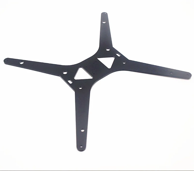 

Black anodized aluminum Tarantula/HE3D Y carriage plate for upgrade Hotbed Support plate MGN12H carriage 3mm thick