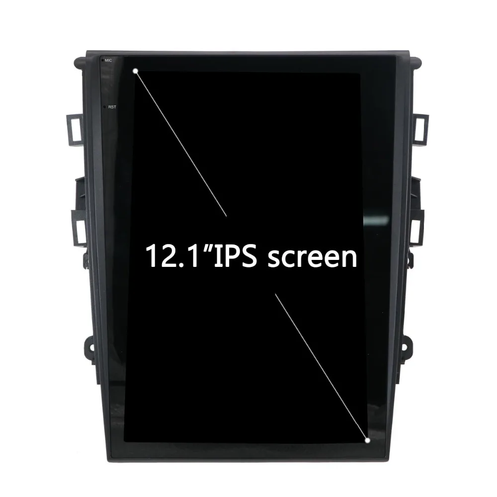 Cheap Aotsr 12.1" IPS Android 6.0 Car No DVD Player GPS Navigation For Ford Mondeo Fusion MK5 2013+ stereo auto unit multimedia 2