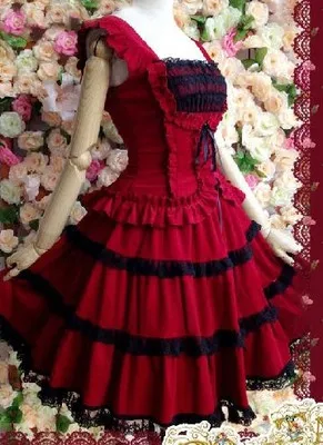 

Sweet Lolita Sleeveless Dresses Lolita Short Ball Gown Halloween Party Masquerade Fancy Prom Costumes