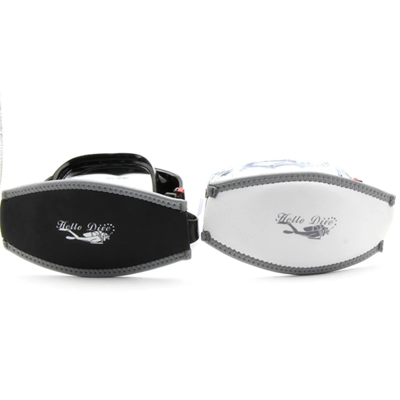 2019 جديد مزدوج الجانب قناع الغطس حزام ل قناع الغطس الغوص مرآة حزام الغوص سطح غطاء الشعر حامي التفاف المعدات