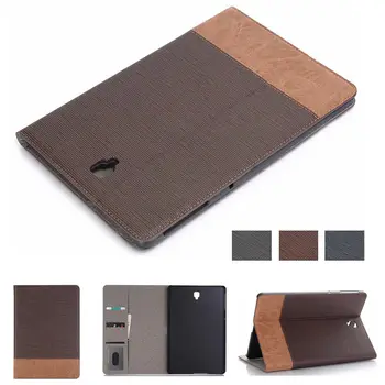 

Cover for Samsung Galaxy Tab S4 10.5'' SM-T835 T830 Tab S4 T835 10 inch Retro PU Leather Case Stand Protective Tablet PC