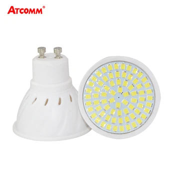 

GU10 LED Light Bulbs 4W 6W 8W LED Light Emitting Diode Spotlight SMD 2835 36 54 72 LEDs 110V 220V Ampoule LED GU10 bombilla
