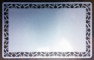 0,22 мм 100 шт пустая сублимационная металлическая именная карточка печать пустая визитная карточка сублимационная бумага для переноса чернил - Цвет: 14