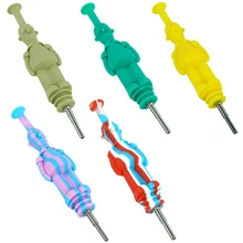 Силиконовый NC комплект с 10 мм титановым гвоздем мёдом портативный