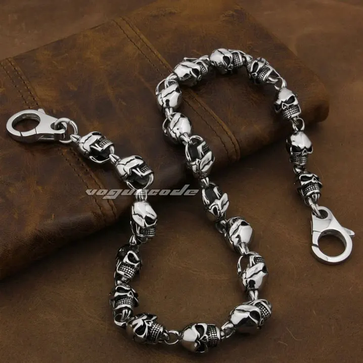 Punk Rocker Fashion Waist Pendant Solid 316L Stainless Steel Cool Men's