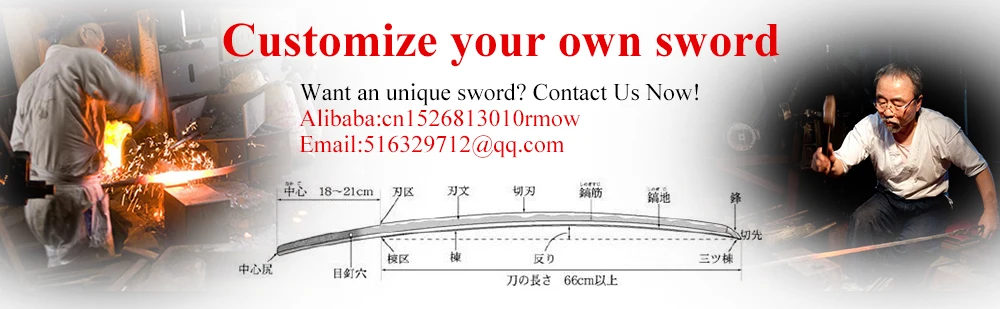 Полностью Тан ручной работы японская катана 1060 углеродистая сталь самурайский меч Тачи