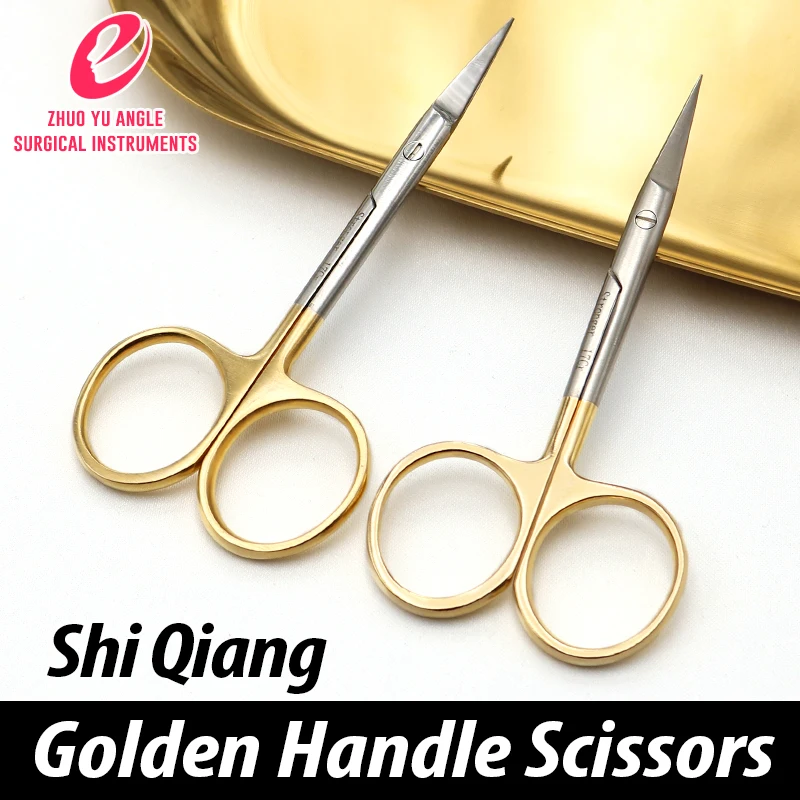 

Medical scissors cosmetic and plastic instruments straight pointed curved scissors thread removal scissors ophthalmic