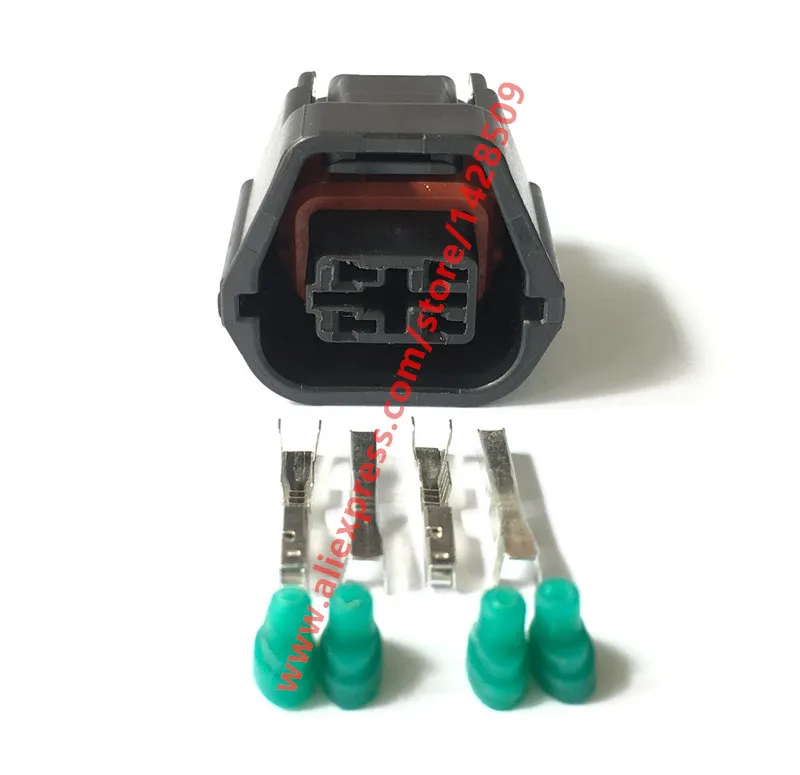 5 Sets KET MG641238 5 Automotive Waterproof Connector Housing 0509 Series 4 Pin Plug