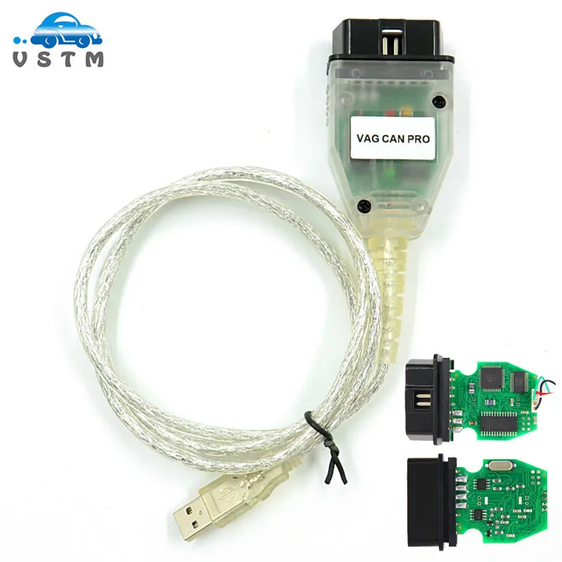 Сканер VAG PRO CAN BUS V5.5.1 VCP сканер + UDS K line диагностики автомобиля obd 2 инструмент без