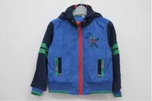 2014 New arrival French style boys fashion cotton hooded outerwear Designer top quality boys brand Autumn