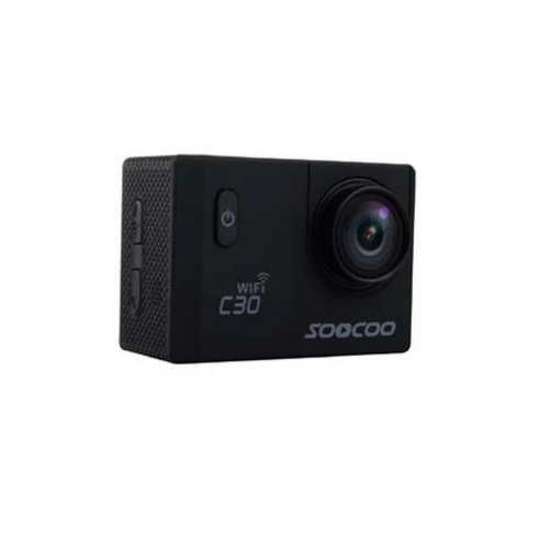 Оригинальная Экшн-камера SOOCOO C30/C30R с дистанционным управлением HD 4K WiFi 1080P 60fps 2,0 lcd 170D sport go Водонепроницаемая профессиональная камера - Цвет: C30 BLACK