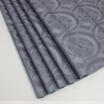 

High Quality Guinea Brocade Fabric Grey Bazin Riche Fabric 10Yards/Bag New African Garment Fabric Shadda Damask B1803