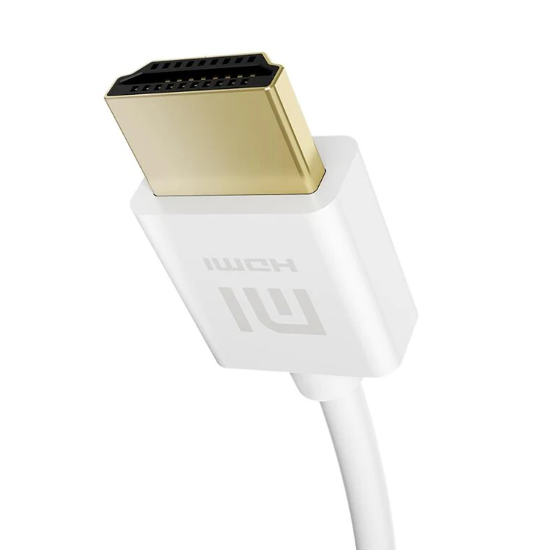 Xiaomi HDMI кабель HDMI в HDMI 3 М 1,5 м 4 к HD кабель Поддержка 3D 24 К позолоченный штекер 18 Гбит/с для Xiaomi tv проектор ТВ коробка