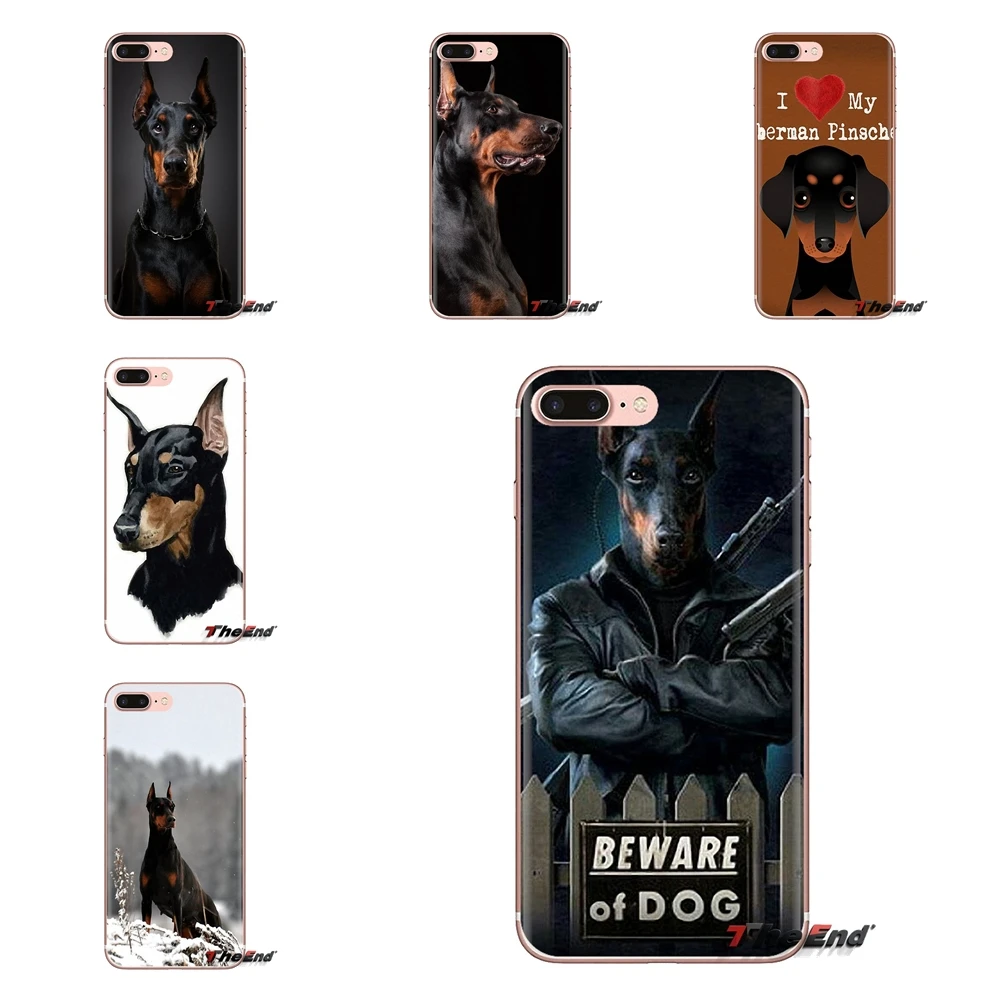 Мягкие прозрачные чехлы DOBERMAN для Samsung Galaxy A3 A5 A7 A9 A8 Star A6 Plus 2018 2015 2016 2017 |