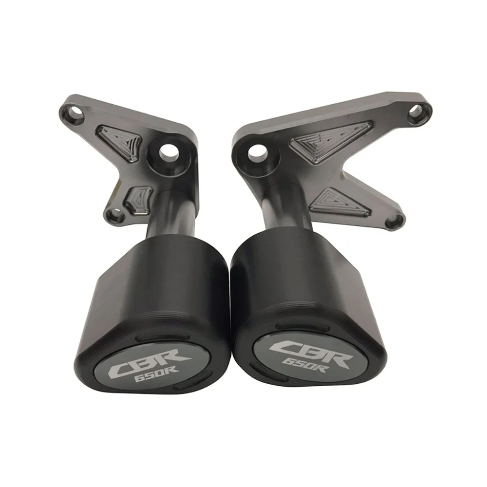 Slider para Honda Motocicleta Caindo Proteção Acidente Sliders Protector Quadro Cbr 650r 650 r cb Cnc Cb650r Cbr650r 19-20 5 ?? 02