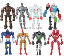 Hot NEW 8pcs set 13cm Real Steel PVC Action Figure Collection Model Toys Classic Toys Christmas