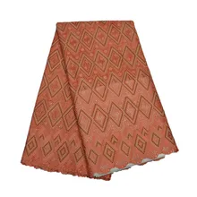 Африканские Новые Модные вышивка на заказ оптом хлопок кружевной ткани остроумие камни