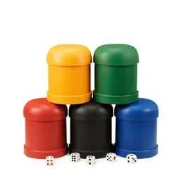 Домашний набор кубиков бар КТВ кубики цветная чашка Семейная Игра кубики чашка подарить цвет креативный подарок скрининг кубики