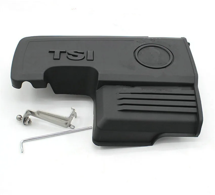 

FOR SKODA LOGO EA211 UPPER ENGINE COVER ENGINE UPPER GUARD + STENT FOR SKODA NEW OCTAVIA SUPERB YETI KAROQ 1.2 T 1.4 T