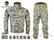 Военный Охота Боевая униформа БДУ Emersongear всепогодный тактический костюм и брюки многоцветный EM6894 AOR2