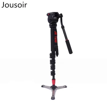 

JIEYANG JY0506B JY-0506B Aluminum Professional Monopod Video tripod for camera with Tripods Head Carry Bag Free Shipping CD50